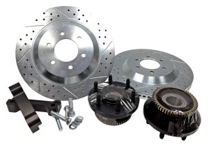 Ford F-150 Brake Rotors (2) - Front - Baer Brakes - Big Claw Performance - Zinc-Plated - `04-`08